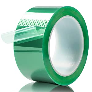 Wholesale High Temperature Green Powder Coating Masking PET Tape